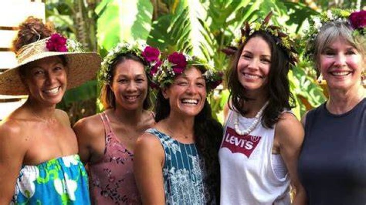 Siblings Evangeline Lilly Sister Andrea Lilly And Brother